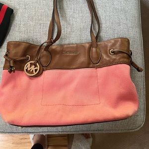 Michael Kors coral purse